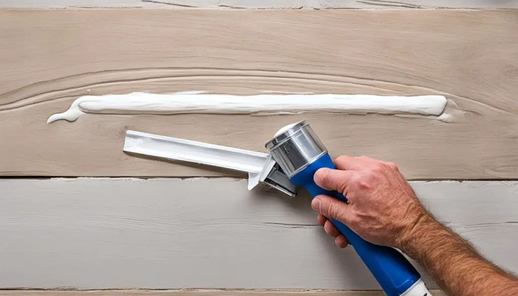 Caulk and Spackle for Board and Batten