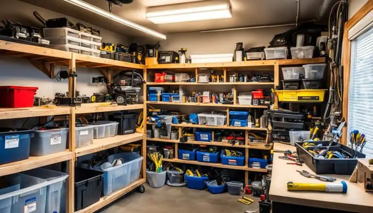 Easy DIY Garage Shop Shelves Plans & Tips
