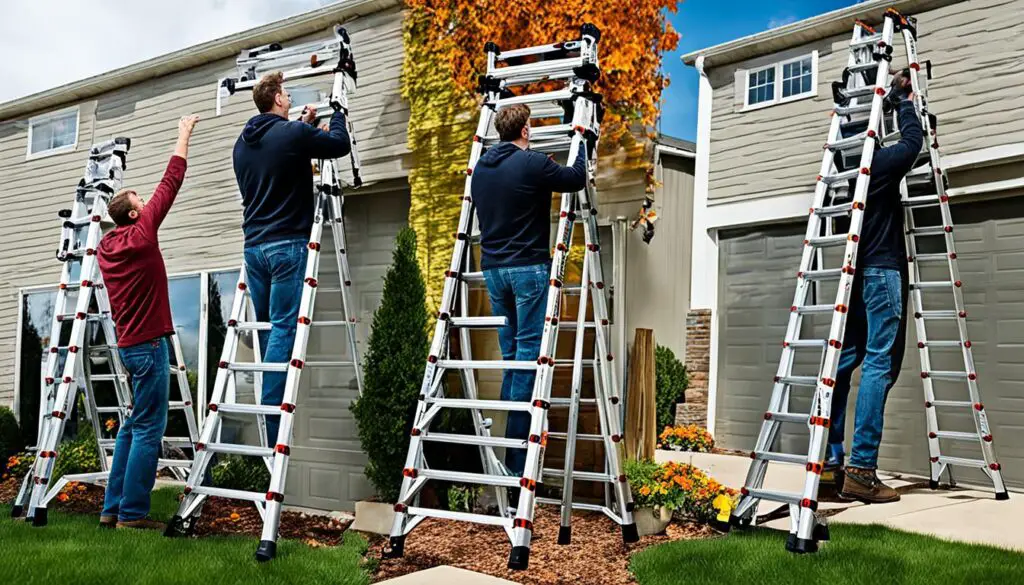 Gorilla Ladders 19-Foot Multi Position Aluminum Ladder