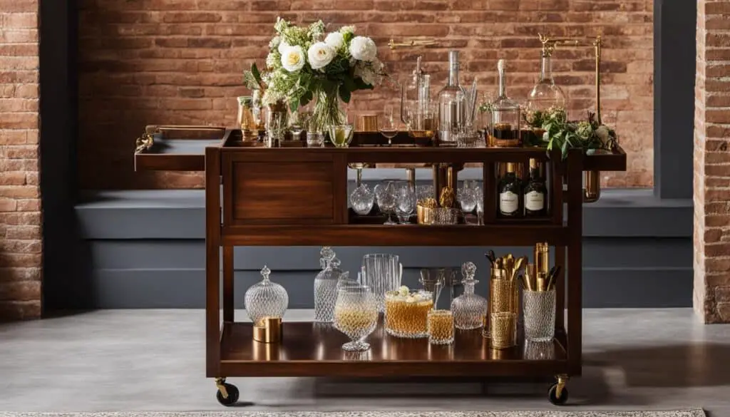 Simple Bar Cart DIY