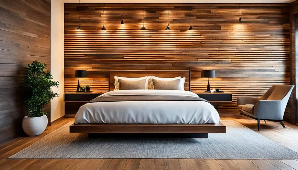 Wood Slat Accent Wall