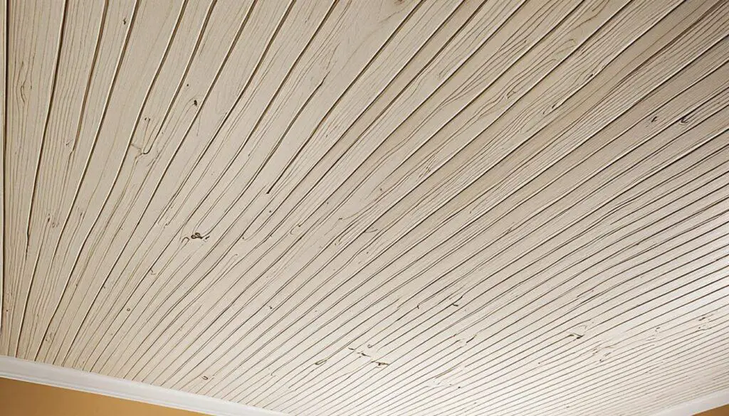 beadboard ceiling