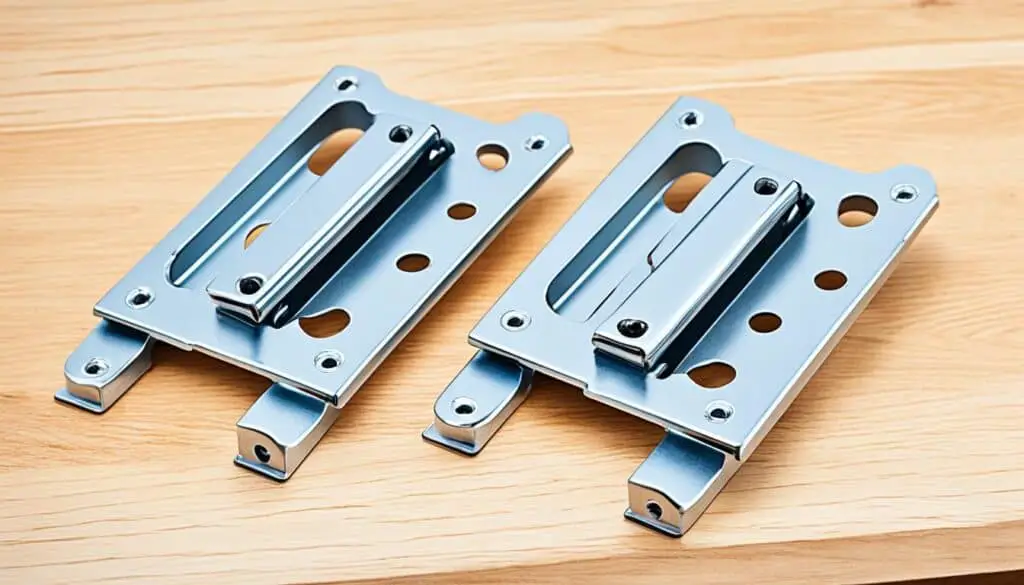 bed rail brackets