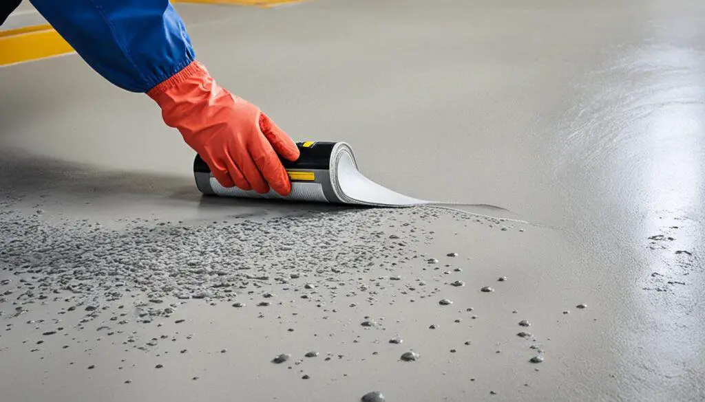 concrete sealer for painted floor