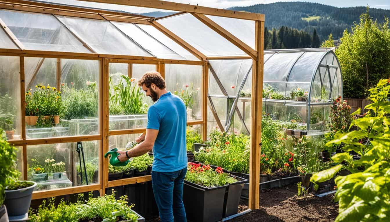 diy greenhouse