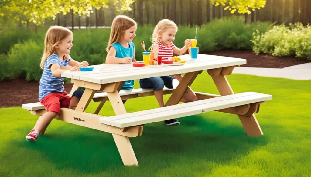 durable kids picnic table