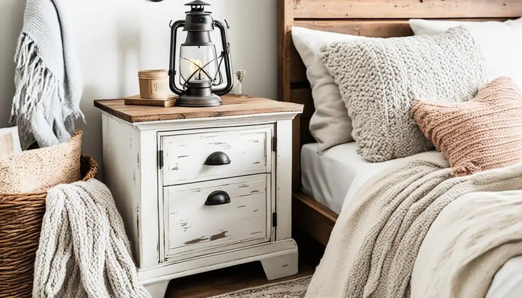 farmhouse nightstand