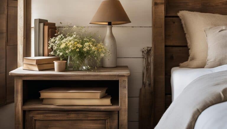 farmhouse nightstand