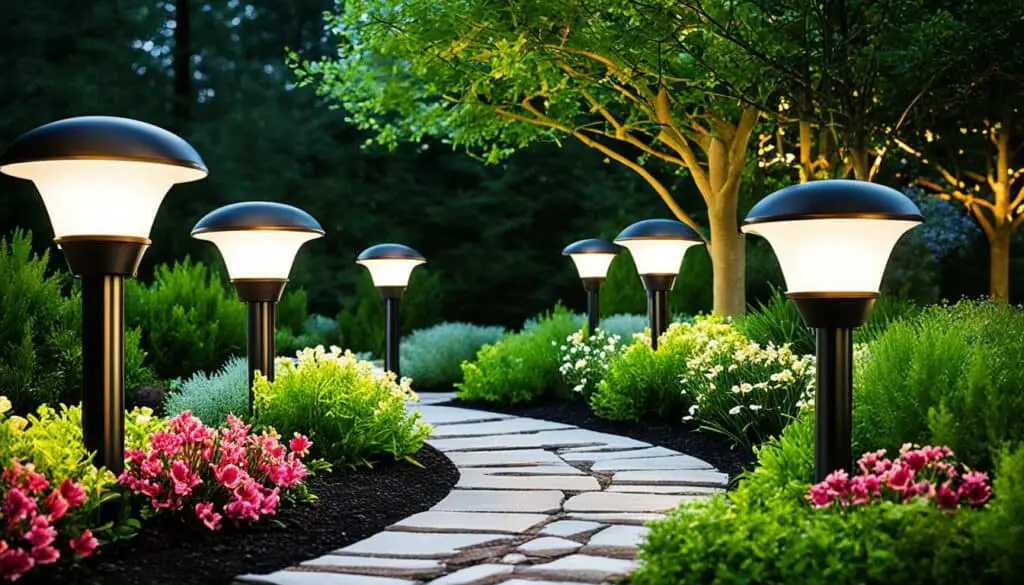 garden light fixtures