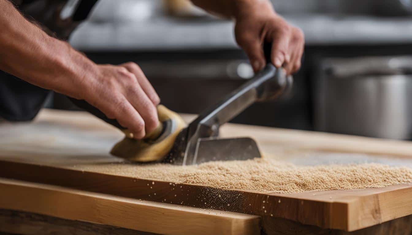 how to install butcher block countertops