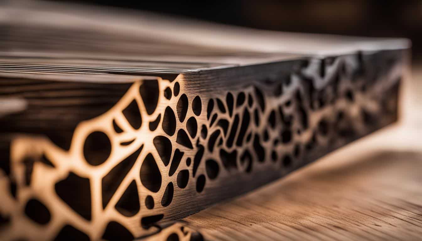 laser cut wood