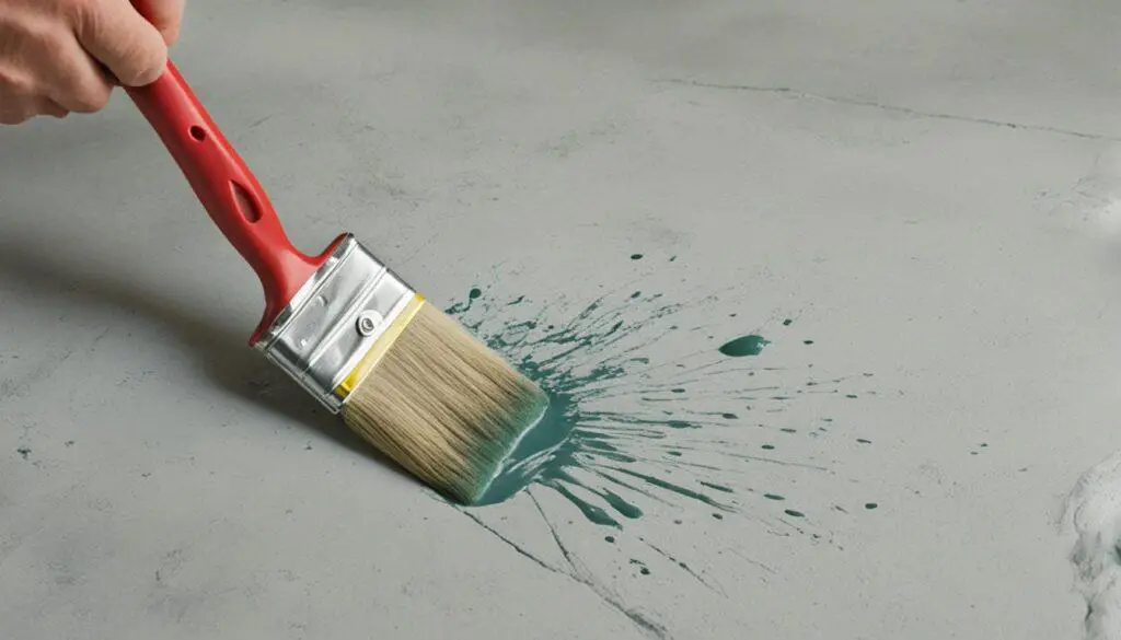 painted concrete floor maintenance