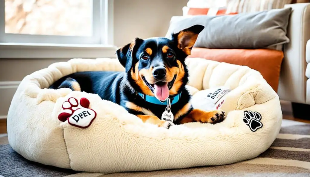 personalized pet bed