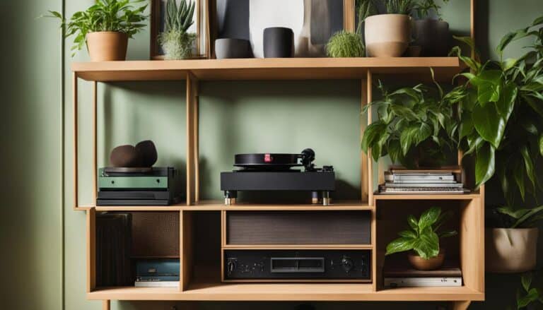 record player shelf