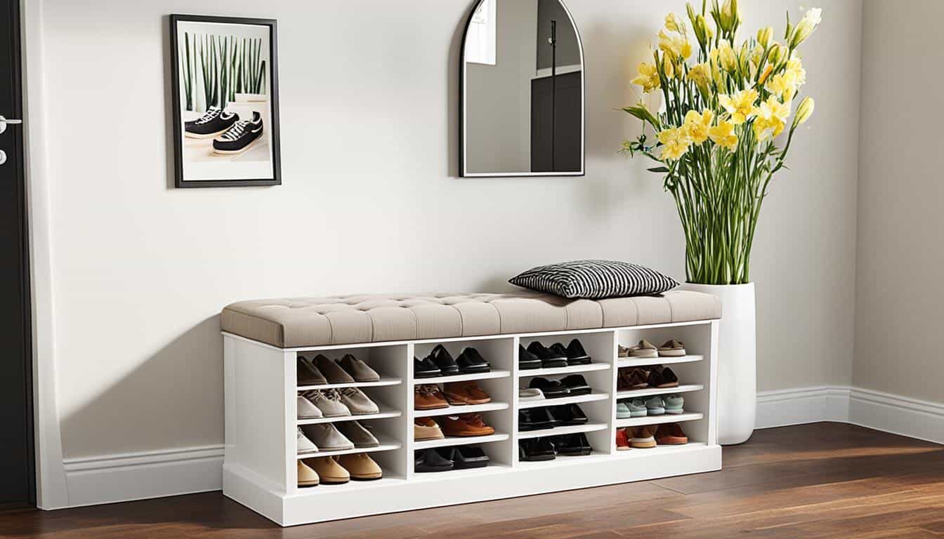 shoe storage bench