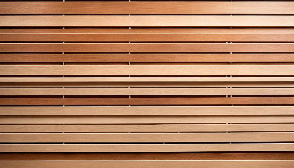 types of wood slat walls