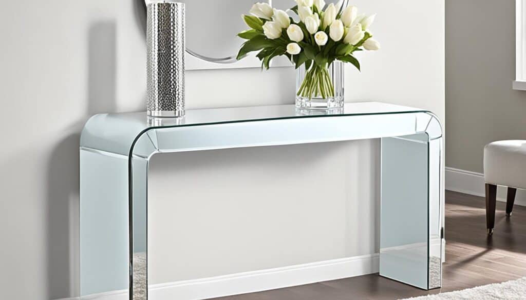 waterfall console table